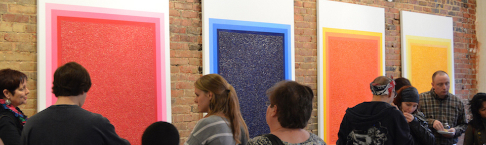 photo of public artist reception